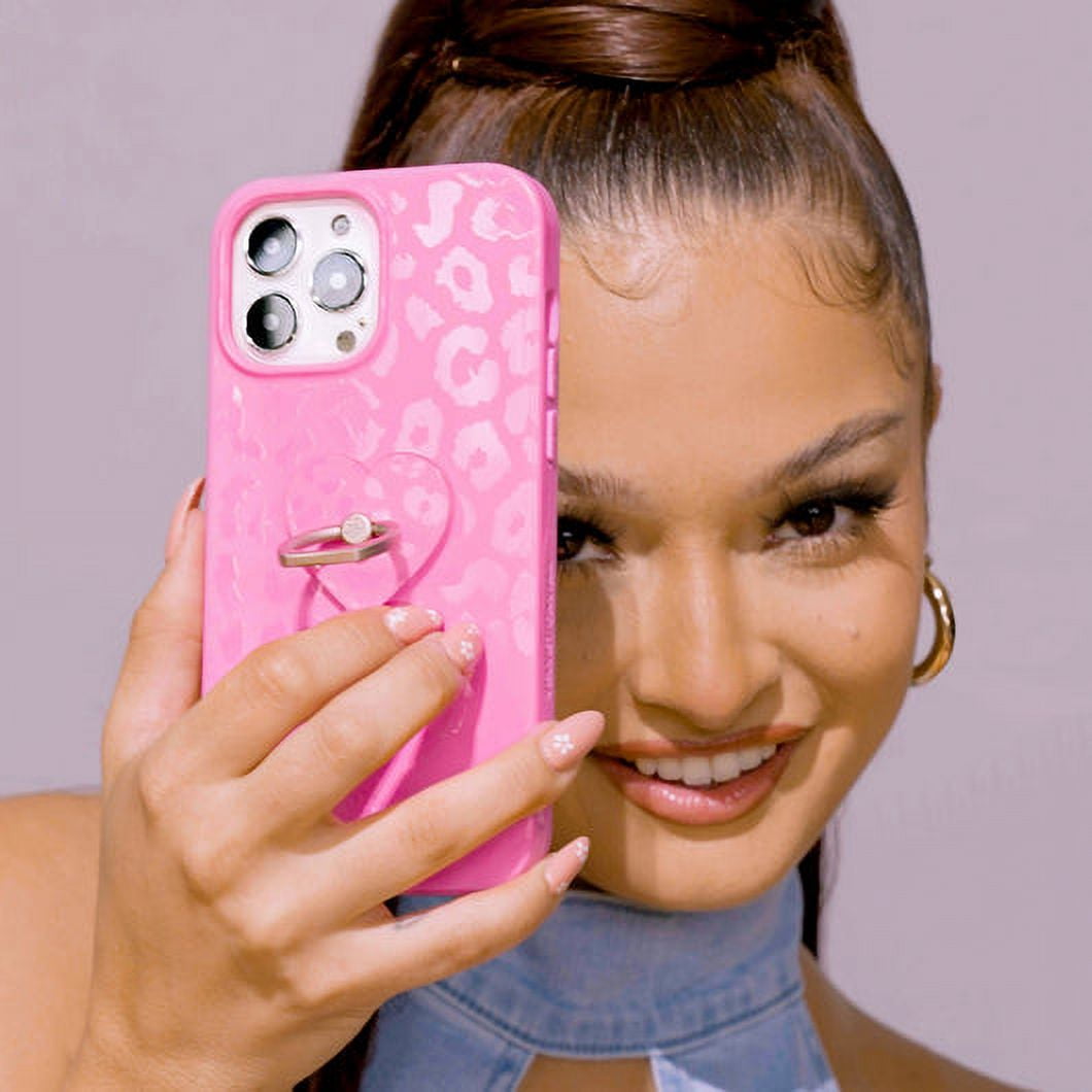 Velvet Caviar iPhone 11 Case - Cute Protective Phone Cases for Women - Hot Pink Leopard