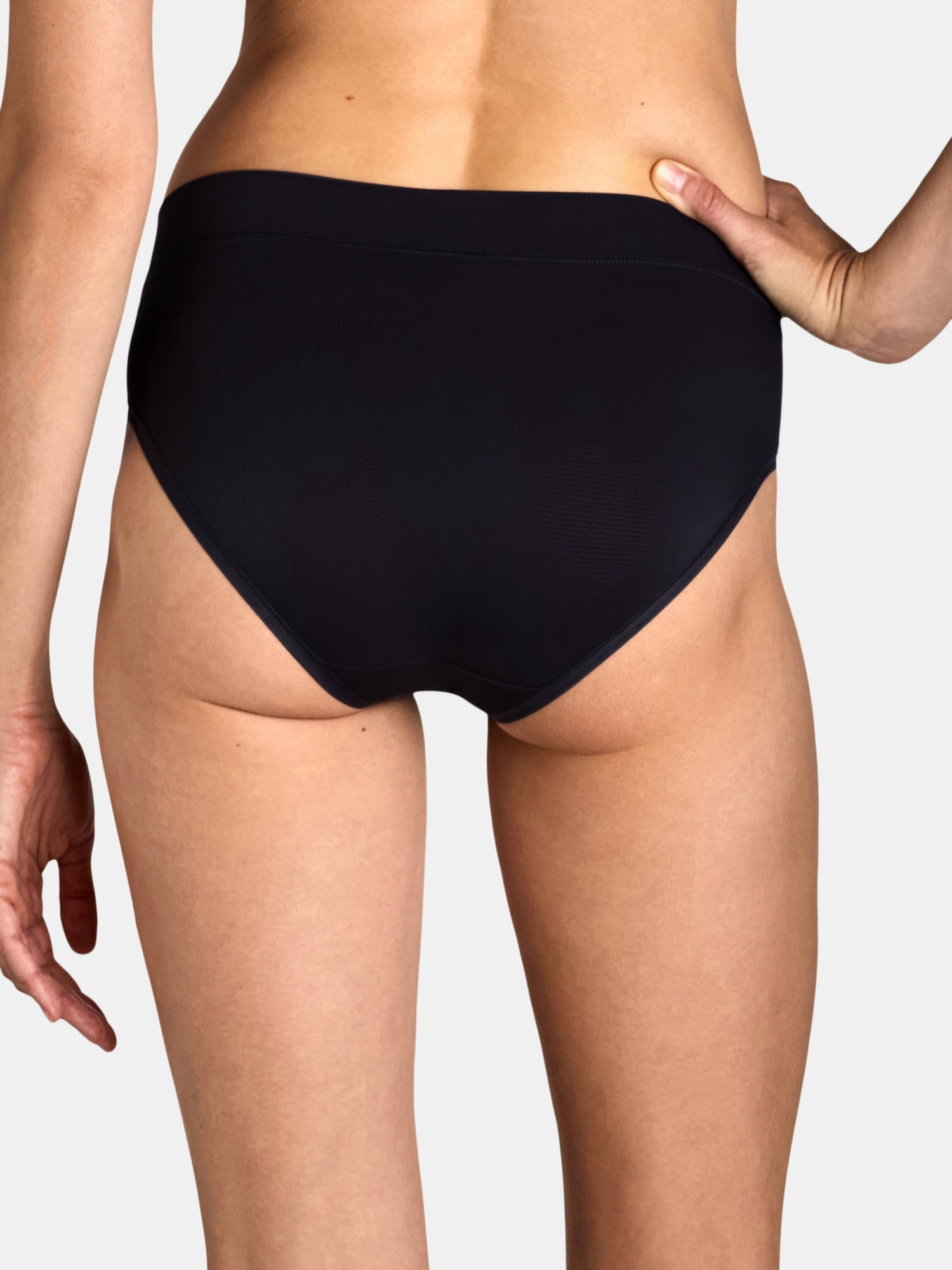 Reebok Women's Underwear Air Tech Performance Hipster Panties, 6-pack, Sizes XS-3XL