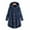 Navy, variant on Patlollav Coats for Women,Women's Plus Size Coat Wool Winter Jackets