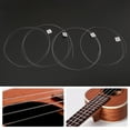thumbnail image 4 of Strings 4pcs Ukelele Ukulele Uke String Carbon Fiber Material Transparent, 4 of 7
