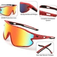 thumbnail image 5 of FEISEDY Unisex Youth Sunglasses, Teens Baseball Tennis Sunglasses, UV400 Sports Boys Girls Cycling Shades B4064, 5 of 15