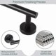 thumbnail image 4 of Towel And Toilet Roll Holder Set, 3 Pieces Wall Mounted Bathroom Accessory, 4 of 5
