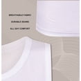 thumbnail image 4 of Buyless Fashion Mens Tagless Undershirts Soft Cotton Crew Neck and V-Neck (3 Pack), 4 of 7