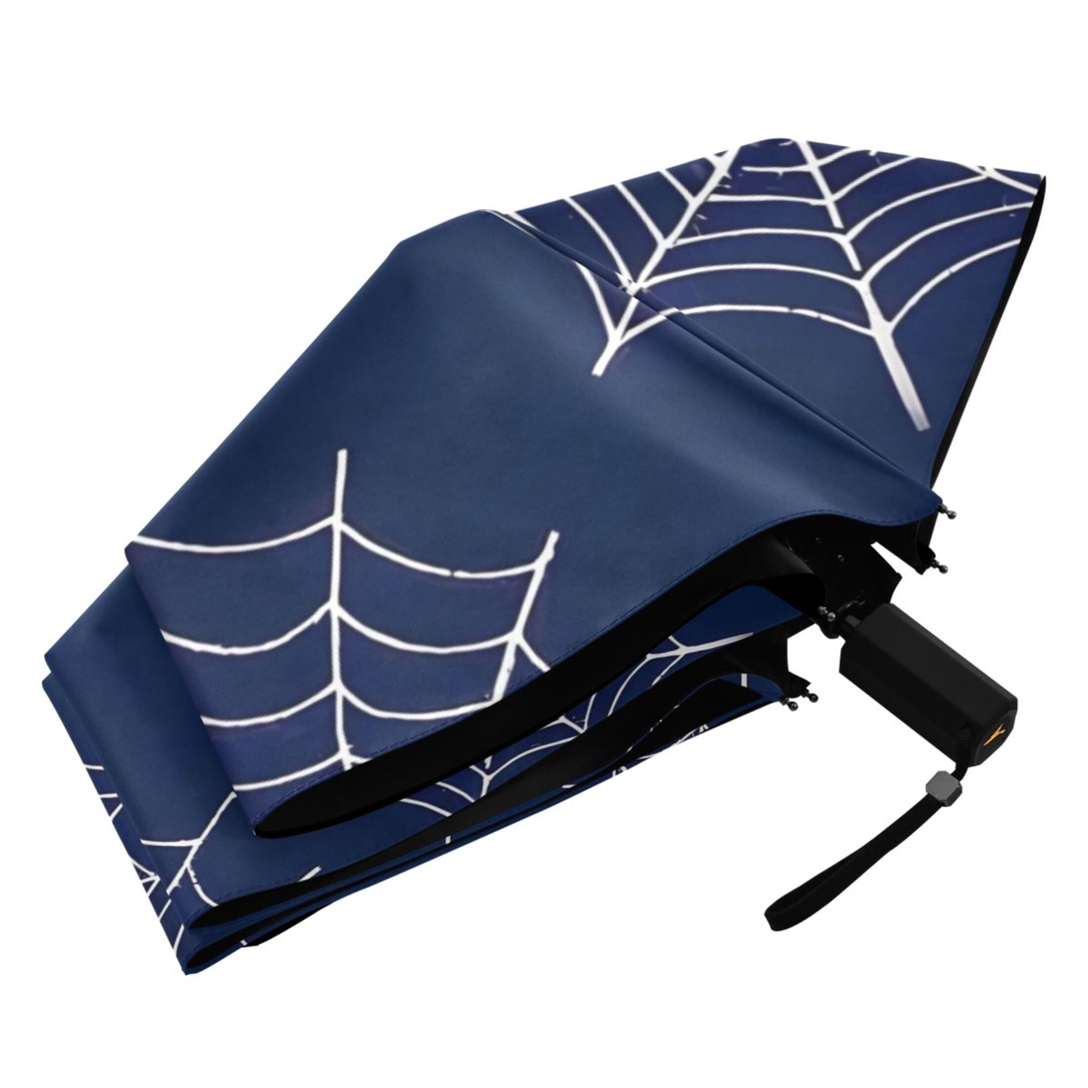 ALAZA Spider Web UPF 50+ Compact Folding Umbrella for Rain Travel Umbrella Packable