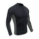 thumbnail image 2 of Parte superior del traje de neopreno shamjiam Neopreno para hombre Gris Negro M, 2 of 7