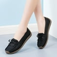 thumbnail image 2 of Vedolay Flat Loafers Women's Slip on Loafer Shoes Comfortable Knit Walking Flats Casual Shoes,Black 8, 2 of 4