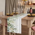 thumbnail image 2 of Table Runners 72 Inches Long Dress Scarves, Green Farmhouse Kitchen/Dining Table Runner, Coffee Tablerunners, Eucalyptus Leaves 14x72 Inch, 2 of 9