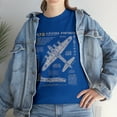 thumbnail image 2 of B-Flying Fortress WWB-17G Bomber Vintage Aviation T-Shirt, 2 of 2