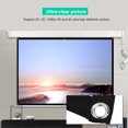thumbnail image 1 of Video Projector Screen, Projection Screen Ultra-clear Picture 16:9 HD Support 2D 3D, 1080p HD And 4k  For  For Conference Room For Home Theater Movie, 1 of 8