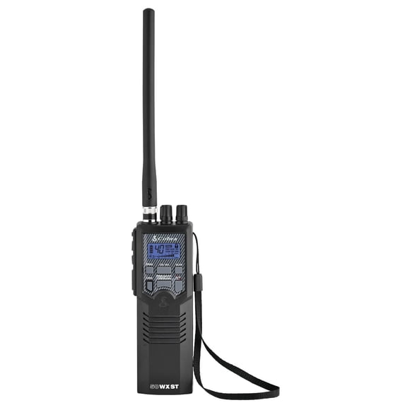 Cobra HH50WXST Handheld CB Radio - Emergency Radio with Access to Full 40 Channels and NOAA Alerts, Earphone Jack, 4 Watt Power Output, Noise Reducti