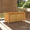 thumbnail image 1 of vidaXL Garden Storage Box 110x52x55cm Bamboo, 1 of 5