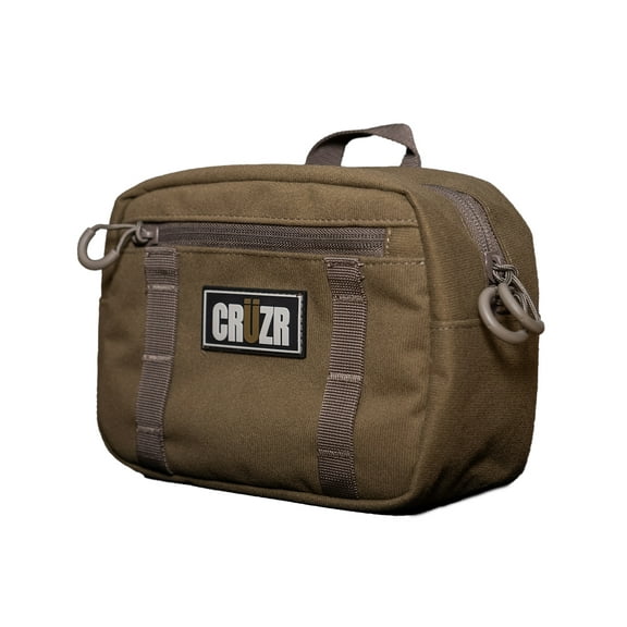 CRUZR Zip Pouch - Outdoor Gear Storage for Molle Attachment