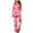 Pink, variant on Womens Pajama Sets Trendy Valentines Day Print V Neck Long Sleeve Long Pant Sleepwear Fall Fashion Outfits,Pink,L