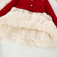 thumbnail image 6 of Sngxgn Toddler Tutu Dress Little Girls Fluffy Summer Dresses Casual Party Tulle Dress for Kids(Red,6), 6 of 9