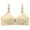 Beige, variant on Girls Sports Bra Women Padded Bra Feature V-Neck No Underwire Bra Style W-1126 Khaki XXL