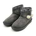 thumbnail image 3 of Kids Winter Snow Boots, Girls Boys Comfy Faux Fur Lined Short Boots Slip On Furry Outdoor Warm Ankle Boot, 3 of 7