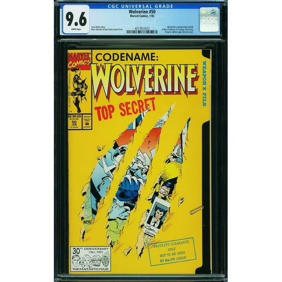 Wolverine #50 - CGC 9.6 Comic Book