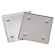 Diamond Tech Metal Mosaic Tile Raised Edge Square Coaster Base, 5-1/2 X 5-1/2 in, Silver
