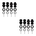 thumbnail image 2 of relayinert 4Pcs 17mm Roue Moyeu Adaptateur Conversion Extension Montage Sans Couture Noir 31mm 2Set, 2 of 6