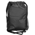 thumbnail image 3 of Drawstring Gym Bag, Polyester Fiber Drawstring Bag  For Travel For Women Black, 3 of 8