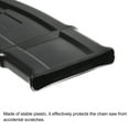 thumbnail image 4 of Uxcell 7.4" Chainsaw Bar Cover Plastic Durable Guide Bar Cover Protector Black 2 Pcs, 4 of 4