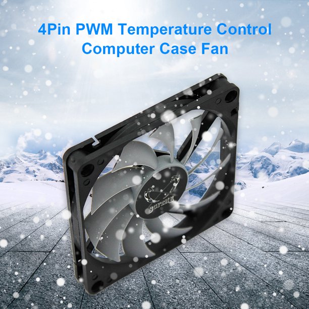 KH12H-P 8cm 4 pines 3000RPM Control de temperatura de velocidad PWM Ventilador de cubierta de computadora