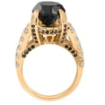 thumbnail image 3 of Pompeii 5 5/8ct Black & White Diamond Ring 14K Yellow Gold (G/H,SI2), 3 of 3