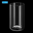 thumbnail image 3 of Uxcell 5.9"x3.3" Clear Glass Cylinder Vase Tabletop Flowers Vase Floating Candle Holder Vase, 3 of 6