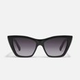 thumbnail image 1 of Quay Australia Set en Piedra Cat Eye Sunglasses, Negro/humo, 1 of 2