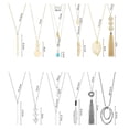 thumbnail image 2 of Necklace 12 Pieces Long Pendant Necklace Set Y Tassel Bar Necklace For Women Necklace for Women Charm Necklace Adjustable Glitter Bling Chain Necklace Jewelry Birthday Christmas Gifts for Mom, 2 of 2