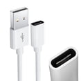 thumbnail image 2 of TypeC Female to USB Charging Cable Fast Charge Cord For FreeLace Pro2 Earphone, 2 of 8
