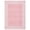 Pink, variant on Garvee 9'x12' Scalloped Area Rug Modern Lace Edge Carpet, Washable Solid Rug Non-Slip Low Pile Indoor Mats for Living Room Bedroom Home Decor, Pink