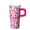 Texture-269, variant on Leak-Proof Lid 20oz Geometric Design Tumbler with Handle, Double Wall Insulated Stainless Steel Travel Coffee Mug and Straw