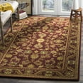 thumbnail image 2 of SAFAVIEH Antiquity Carmella Oriental Wool Area Rug, Wine/Gold, 6' x 6' Square, 2 of 12