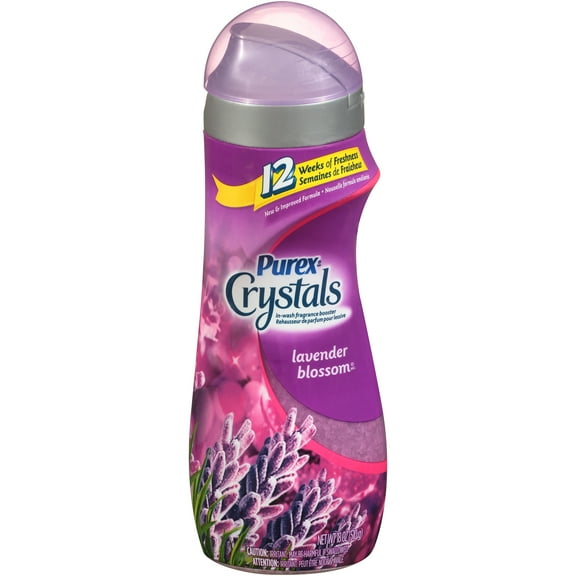 Purex Crystals In-Wash Fragrance Booster, Lavender Blossom, 18 Ounce