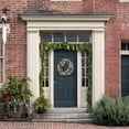 thumbnail image 4 of Norbi Artificial Christmas Wreath for Front Door 7.87" Small Christmas Wreath with Berries Pine Cone Xmas Decoration Holiday Party Indoor Outdoor Home, 4 of 7