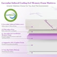 thumbnail image 3 of King Mattress Bed in a Box, 10 inch Memory Foam Mattress with Lavender Infusion, Made in USA, 3 of 8