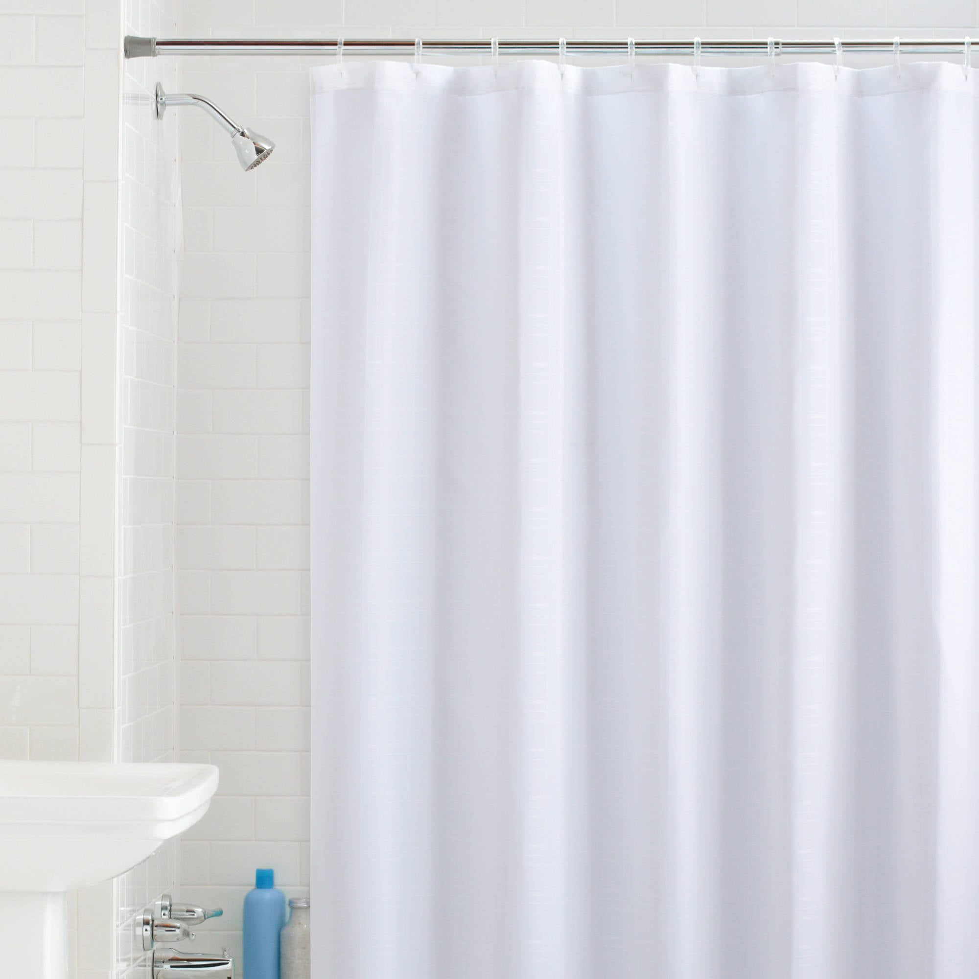Mildew Resistant Fabric Shower Curtain, Antimicrobial Shower Curtains