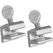 Prime-Line U 9805 Double Thumbscrew Sliding Door Lock - Aluminum, 1-7/8 Inch, For Patio Doors & Windows