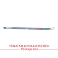 thumbnail image 3 of yingyy Manicure Tools False Nails Cutter Stainless Steel Double Head Multifunction Pushers Polish Files Stick Nipper Tool Home Type 1 1Set, 3 of 6