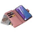 thumbnail image 4 of Housse de Protection Magnétique pour Portefeuille à Rabat Samsung Galaxy Note 20 - Rose, 4 of 5