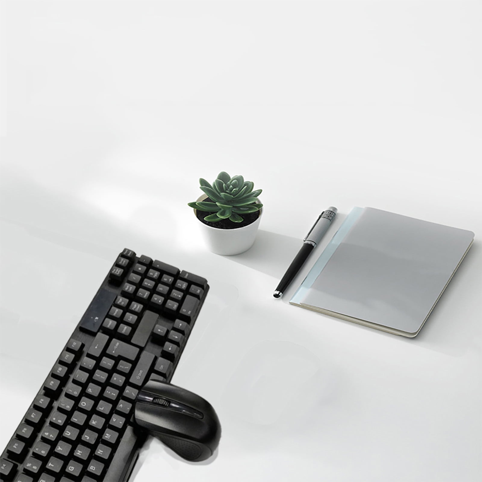 (30 pack) Suproot Wireless Keyboard and Mouse, Black 2.4GHz Ultra Thin Full Size Wireless Keyboard Mouse Combo Set with Number Pad for Laptop, PC, Desktop