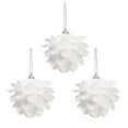 thumbnail image 2 of Xihbxyly Bolas de Espuma con Purpurina Navideña, Paquete de 3, 8 Cm, Espuma Blanca, Decoración para Árboles y Coronas, Ideal para Oficinas y Tiendas, Versátil para El Hogar y Hoteles, con Un Toque Fe, 2 of 6