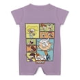 thumbnail image 2 of The Loud House Baby Bodysuit Soft & Breathable Infant Romper Unisex Short Sleeve Jumpsuit Ideal for 3 to 24 Months, 2 of 8