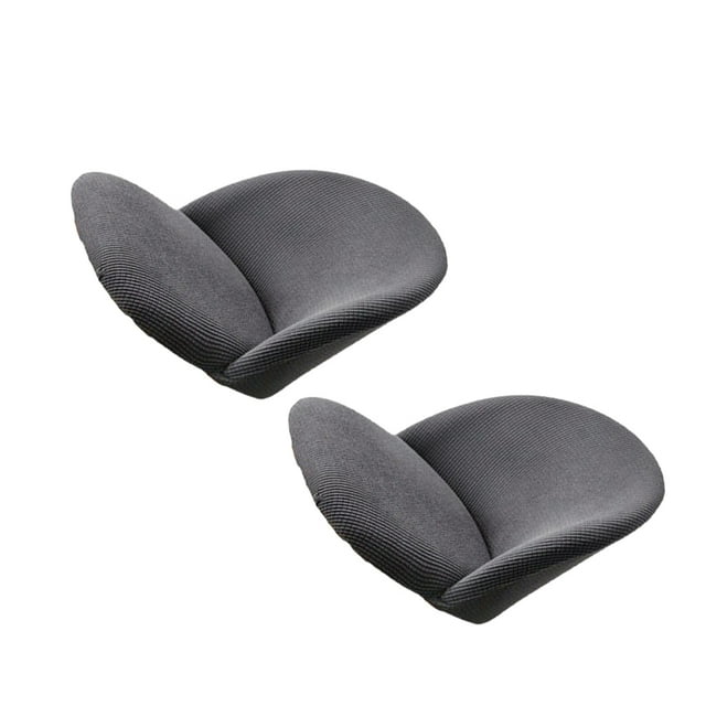 Funda para silla de comedor Bearachild 2 piezas ajuste Universal Gris oscuro