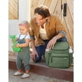 thumbnail image 4 of Skip Hop Forma Quilted Sage Diaper Backpack Bag for Parents, 4 of 9
