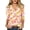 Yellow, variant on JULMCOMO Breast Cancer Awareness Shirts for Women Breast Cancer V Neck 3/4 Sleeve Pink Ribbon Graphic Tees Loose Fit Casual Comfy T-Shirts Purple Pink M