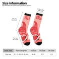 thumbnail image 2 of Logiee Gnomes Hold The Letters LOVE Print Adult Socks for Men & Women,Calf Socks, Ankle Socks,Boots Socks,Breathable Casual Sock,Unisex Crew Socks, 2 of 6