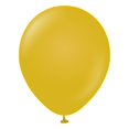 thumbnail image 1 of Kalisan - Globos Diseño Retro de Látex - Pack de 100 (Mostaza), 1 of 2