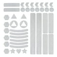 thumbnail image 4 of Pegatinas reflectantes DYNWAVEMX cintas reflectoras Decoración de alta visibilidad para bicicleta Blanco, 4 of 7
